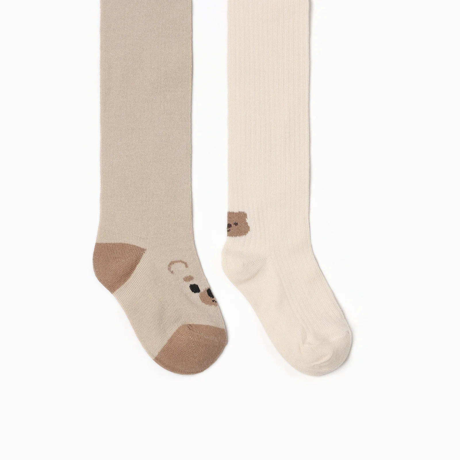 Набор колготок Крошка Я Bear рост 98-104 см коричневый/молочный (комплект из 3 шт)