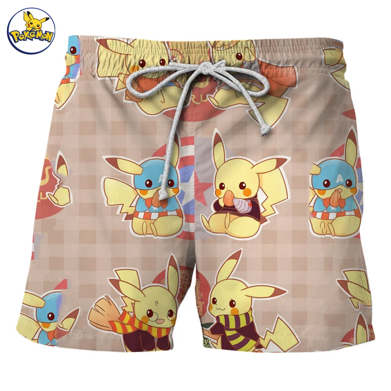 

Fun cartoon printed swimwear swimming trunks swimming trunks beach swimming board shorts quick-drying pants men's casual street