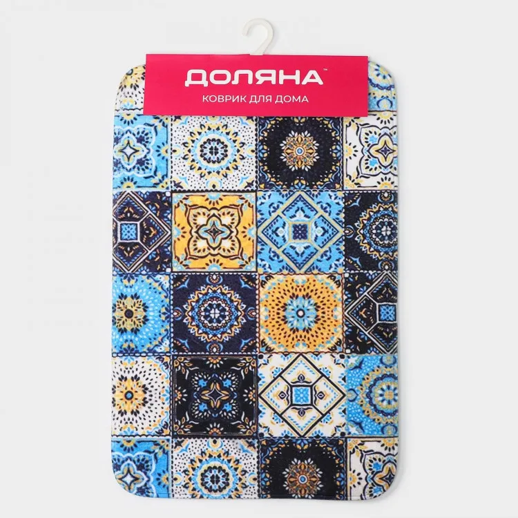 Коврик для ванной Богемия с принтом-мозаикой (40х60 см)
