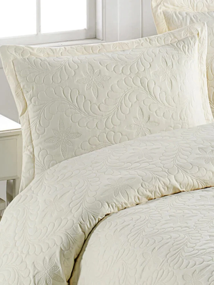 Стеганое покрывало из микрофибры стирающееся и отшлифованное | Дом сад