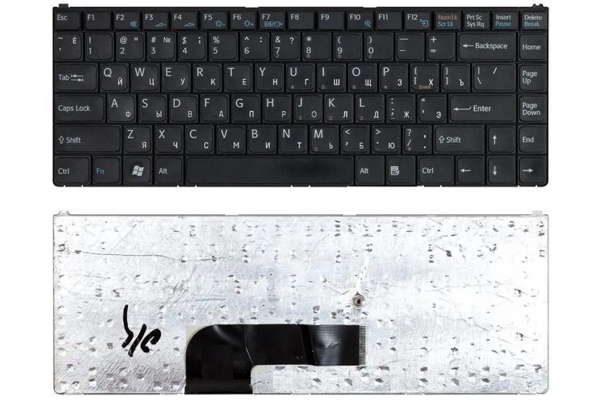 Клавиатура для Sony Vaio VGN-N350E/W черная