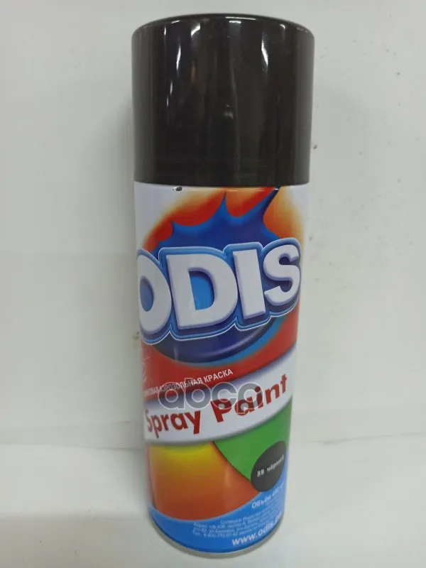 Краскаспрей Черный 39 450Мл ODIS арт. DS39