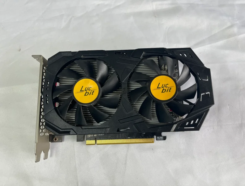 LUCBIT Used 8-card Rx 580 8gb Mining Rig Graphics Card Eth AMD rx580 rx588 With New 8 Fans Rig images - 6