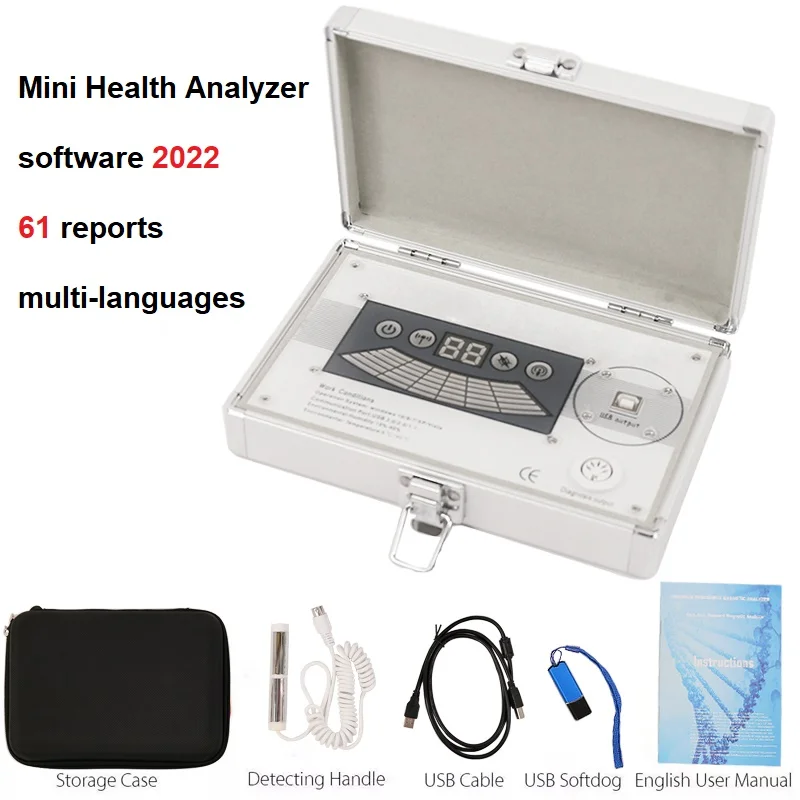 

2022 Original software Latest model 10th 61 reports human body scanner analyzer for multi language