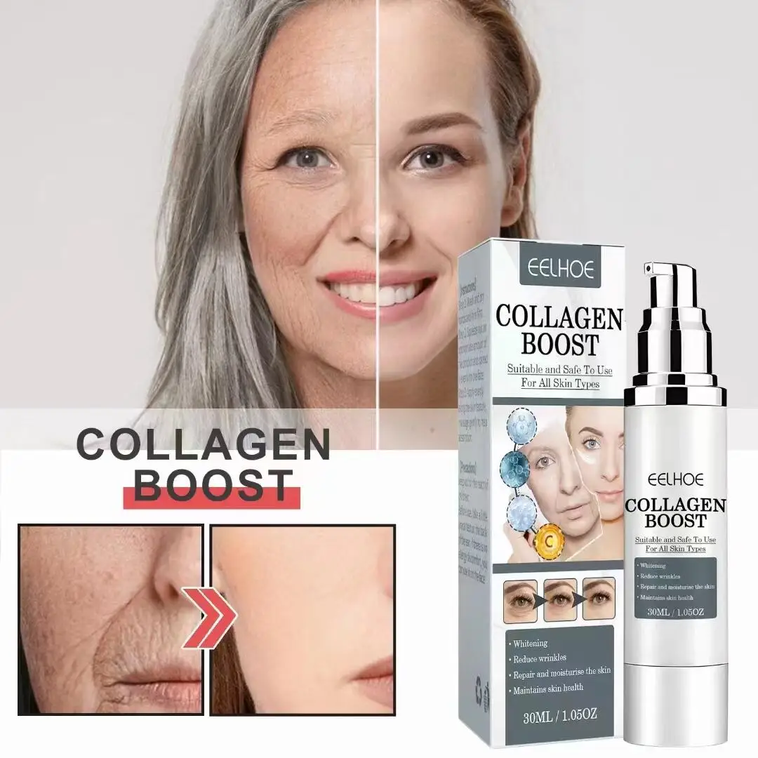 

Face Collagen Booster Cream Anti-wrinkle Anti-aging Firming Moisturizing Whitening Lighten Fine Lines Shrink Pores Facial Care