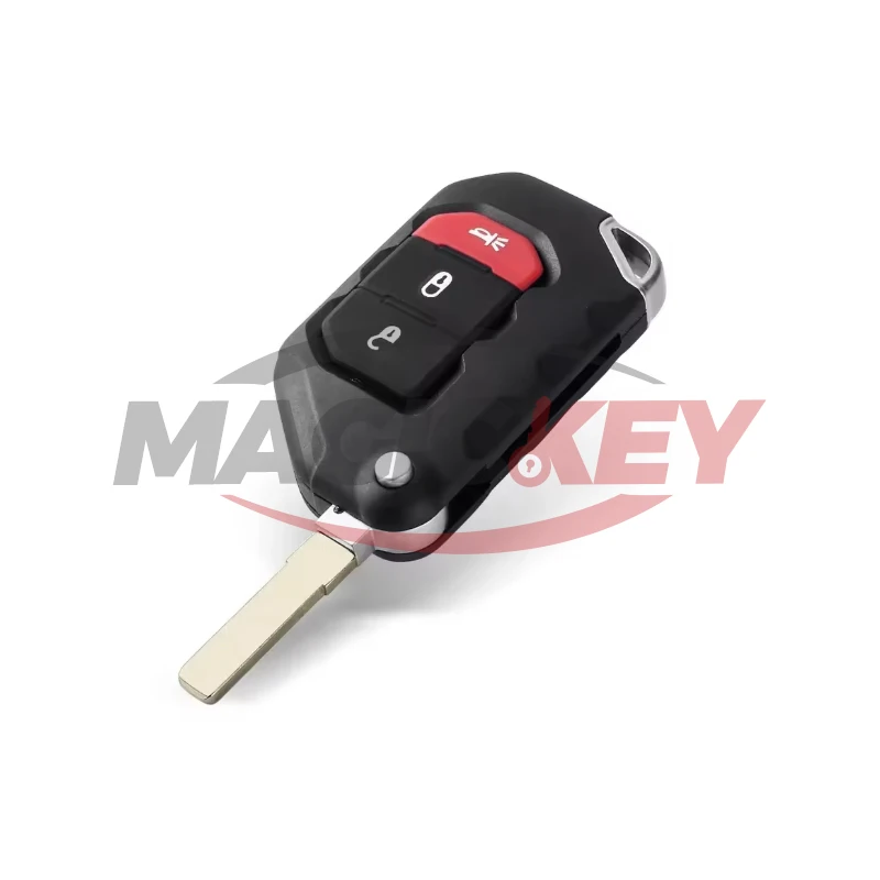 Фото Умный брелок-ключ MAGICKEY PCF7939M 4A 433 МГц для Jeep Wrangler JL Gladiator 2018-2022, FCC ID: OHT1130261, 68416-782AA №4