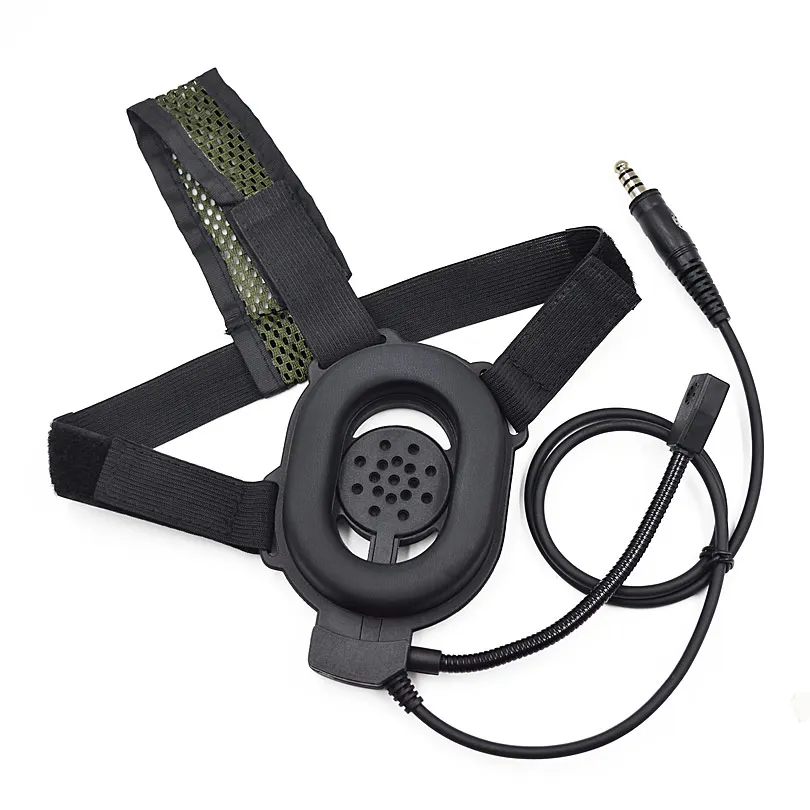 Tactical Bowman Elite II Headset Earpiece U94 PTT for Kenwood TK2107 Baofeng UV-5R BF-888S UV 6R Portable Radio Walkie Talkie