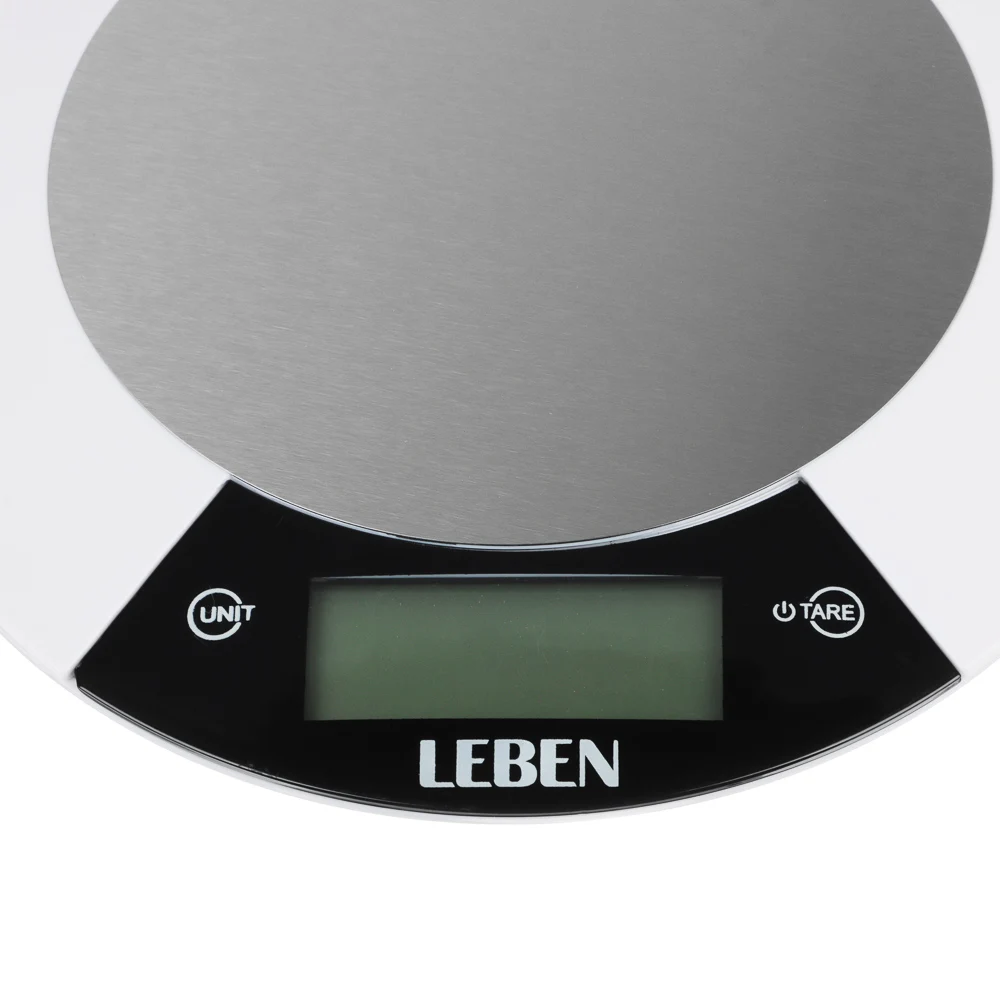 Кухонные весы Leben электронные максимальная нагрузка до 5 кг | Kitchen Scales