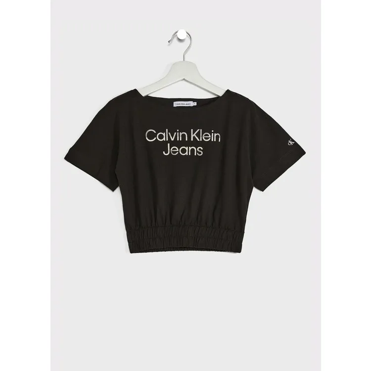 Calvin Klein Простая черная футболка