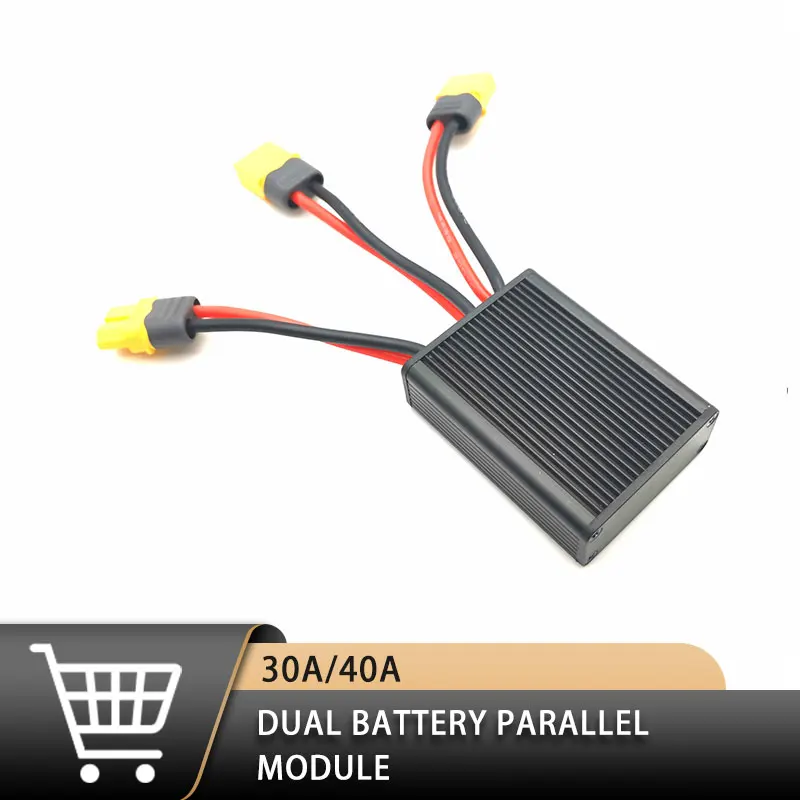 Dual-battery Parallel Module Equalization