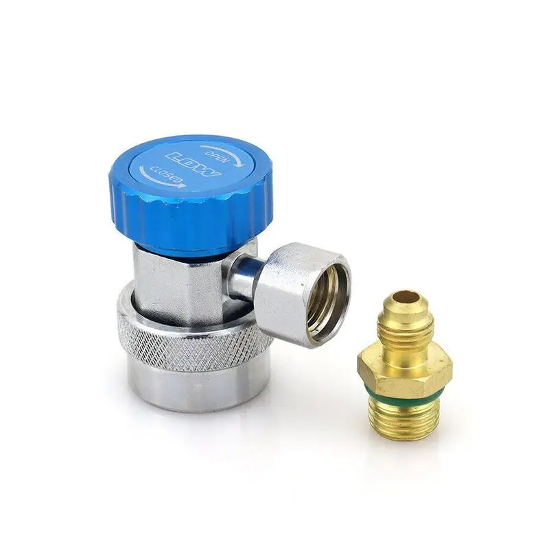 Быстросъёмная муфта с вентилем DSZH QC-19L (с переходником 14мм - 1/4