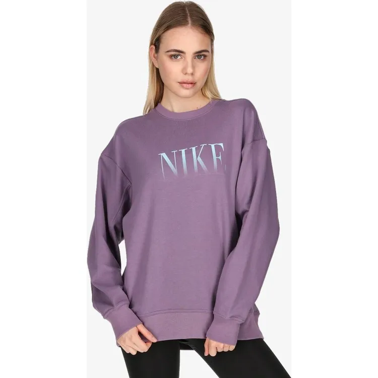 Nike Женская фиолетовая толстовка