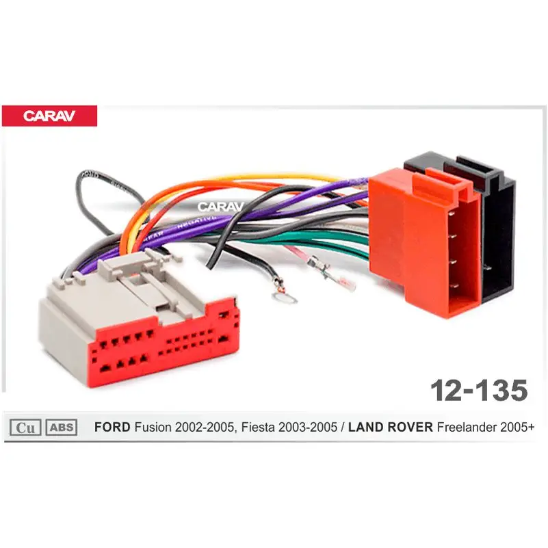 Штатный ISO-переходник для FORD Fusion 2002-2005 Fiesta 2003-2005 / LAND ROVER Freelander 2005+ CARAV 12-135 |