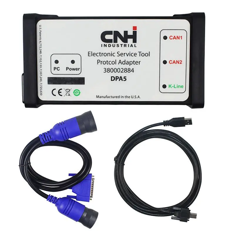 

For DPA5 CNH Heavy Duty Truck Scanner Code Reader Full System CNH Diagnostic Tool for Trailer Bus Wheel Loader Excavator Tractor