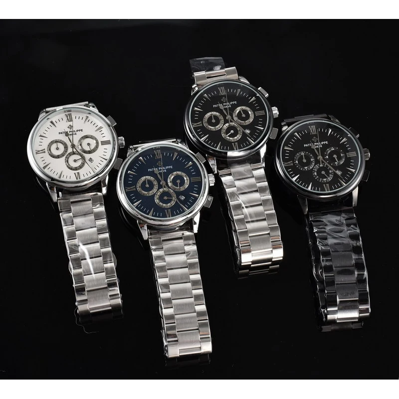 В стиле Patek Philippe можно вращать мужские часы с тремя глазами которые соответствуют