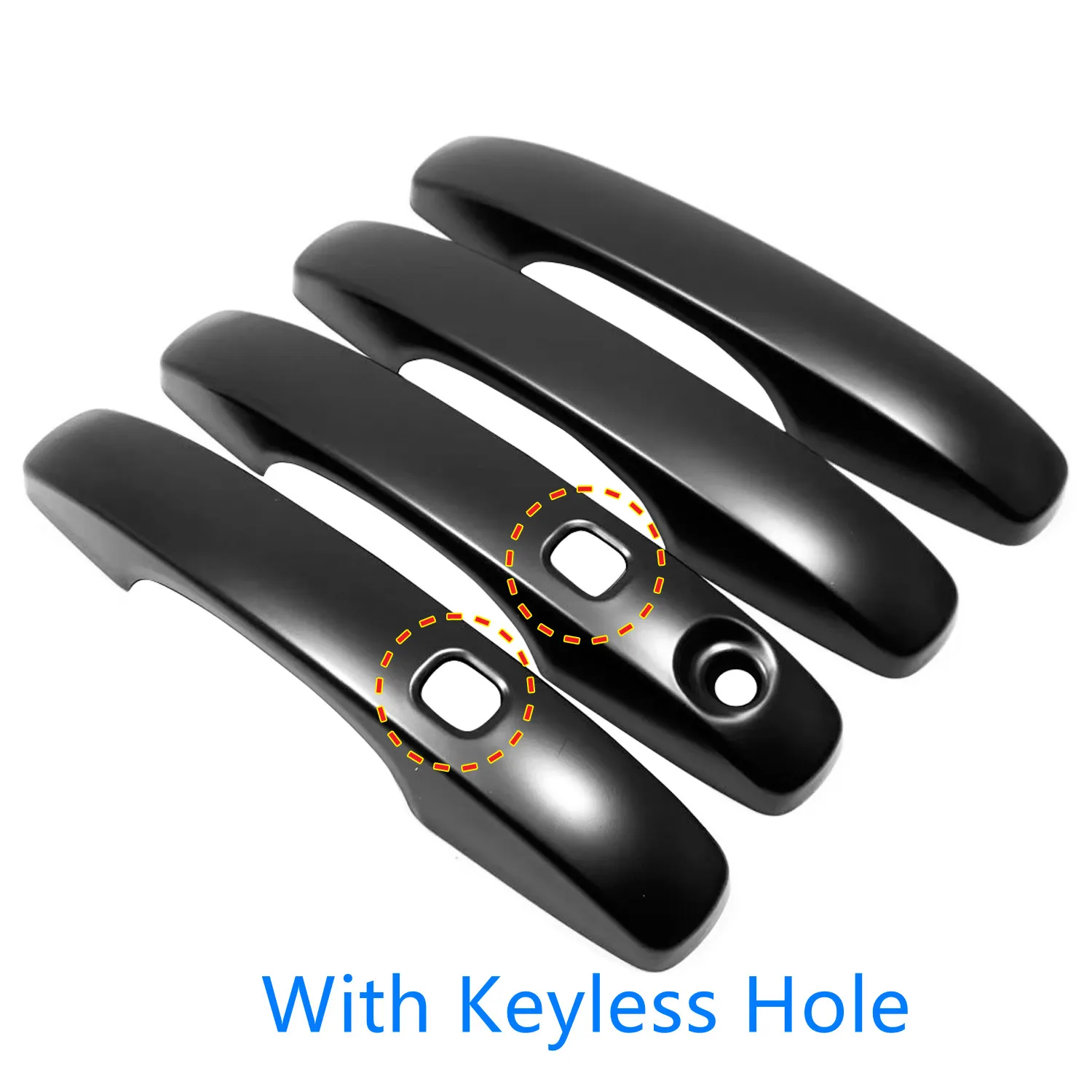 

4 шт., аксессуары для автомобильных ручек Ford Ranger 2024