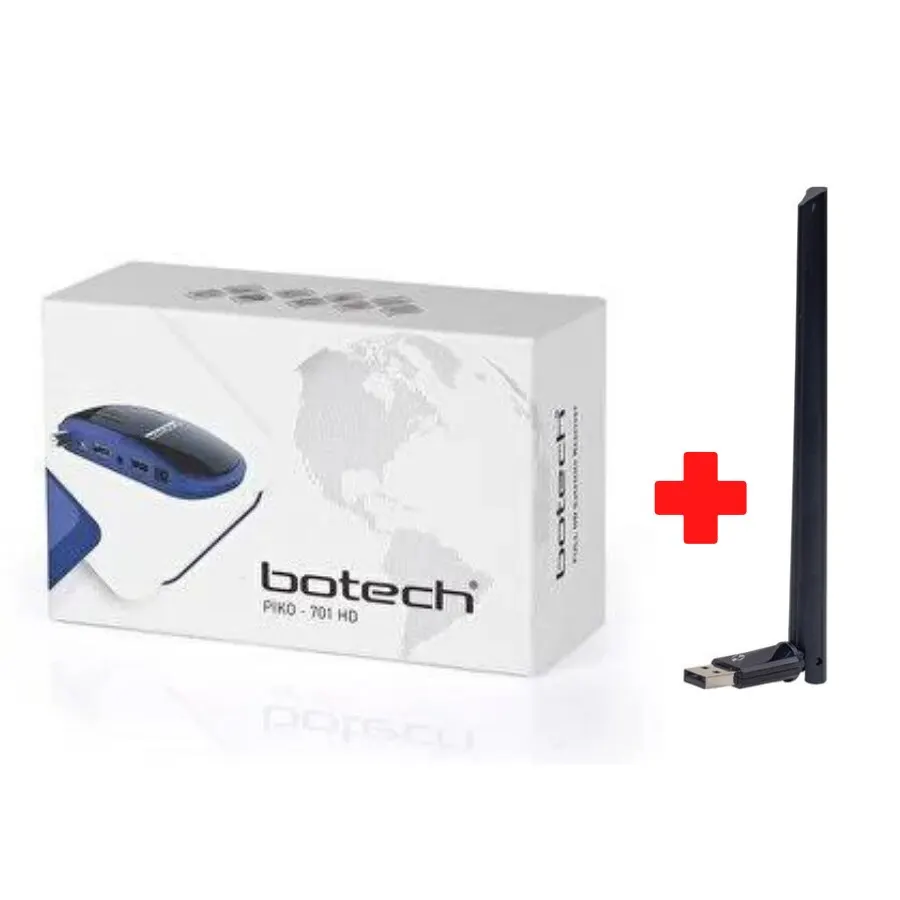 Botech Piko 701 Full Hd Mini Satellite Receiver Funcam 1 year HDMI USB 2.0 Port DVB-S /DVB-S2Compatible PAL/NTSC Funcam Server images - 6