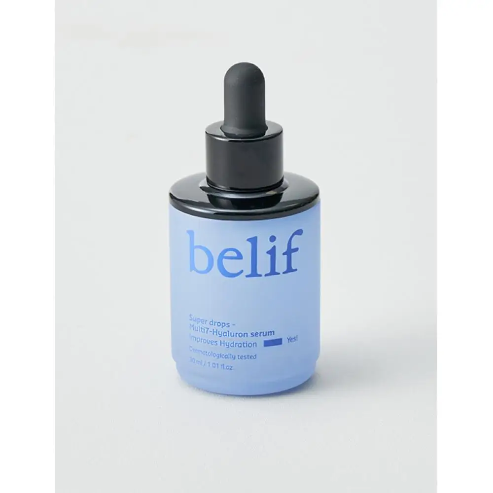 Гиалуроновая сыворотка Belif Superdrops Multi7 30 мл увлажняет улучшает сияние