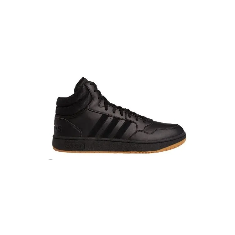 Adidas Hoops 3.0 Mid Мужская черная повседневная обувь GY4745 E-485