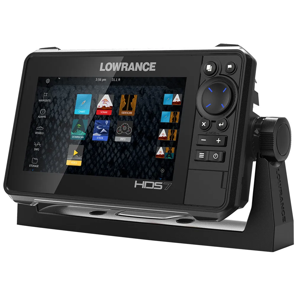 

LOWRANCE 000-14416-001 HDS-7 LIVE w/ Active Imaging 3 in 1 Transom Mount & C-MAP