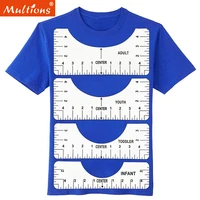 4pcsset t shirt alignment ruler t shirt alignment tool for chart drawing template clothing pattern design diy sewing tools