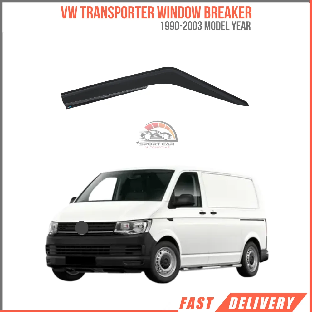

VW TRANSPORTER T-4 1990-2003 Sport Style glass spoiler 4 piece car rain protection Sport Style accessory-Free Shipping