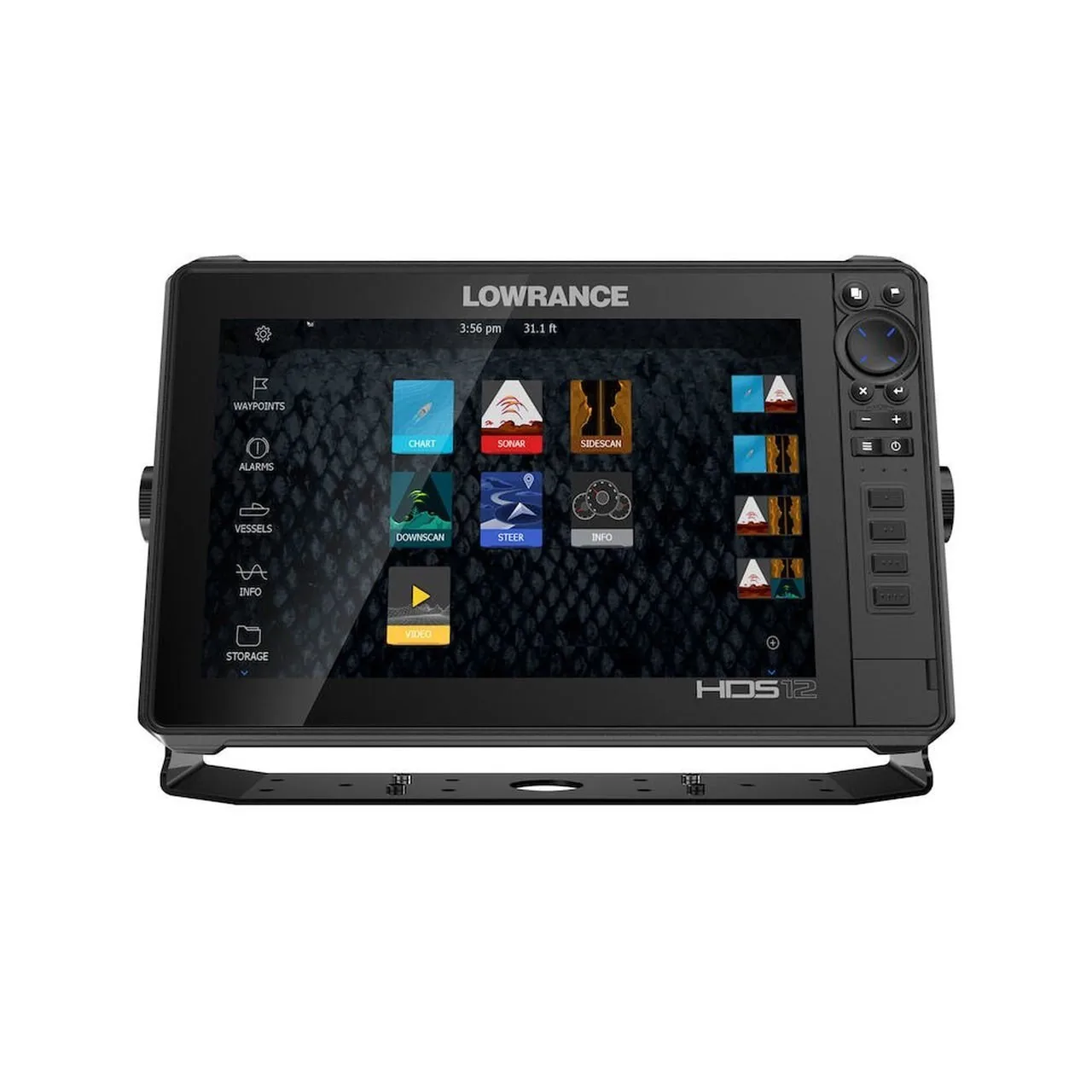 

NEW DISCOUNT Lowrances HDS-12 Live Fish Finder with Active Imaging 3-in-1 Transom Mount Transducer C-MAP Pro Chart