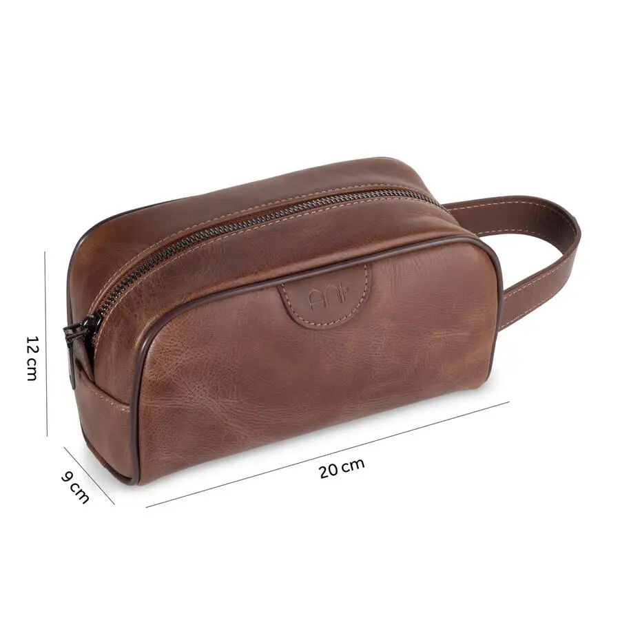 Marvin Vintage Crazy Leather Handbag Unisex Brown Hiking Bag Good Quality Comfortable Capacity Short Outing Fashion Ergonomic
