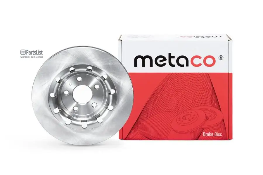 METACO 3050500 | Диск тормозной передний вентилируемый