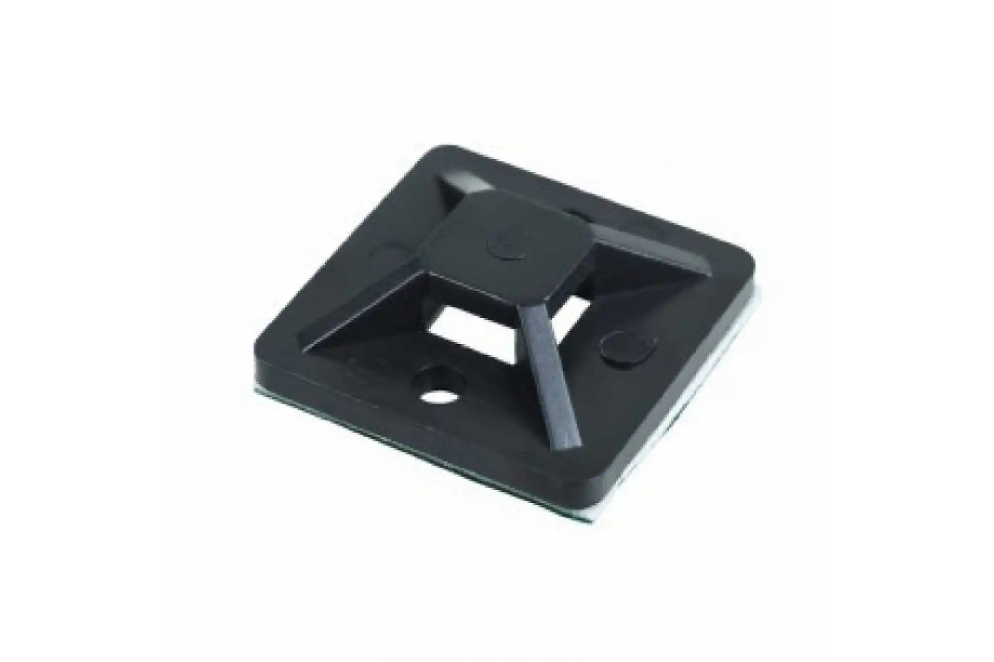 30х30 под хомуты бел. Площадка монтажная для кабельной стяжки 20х20 мм (1 уп - 100 шт). (уп. Площадка самоклеющаяся для кабельных стяжек. Площадка для бандажа бесцв.