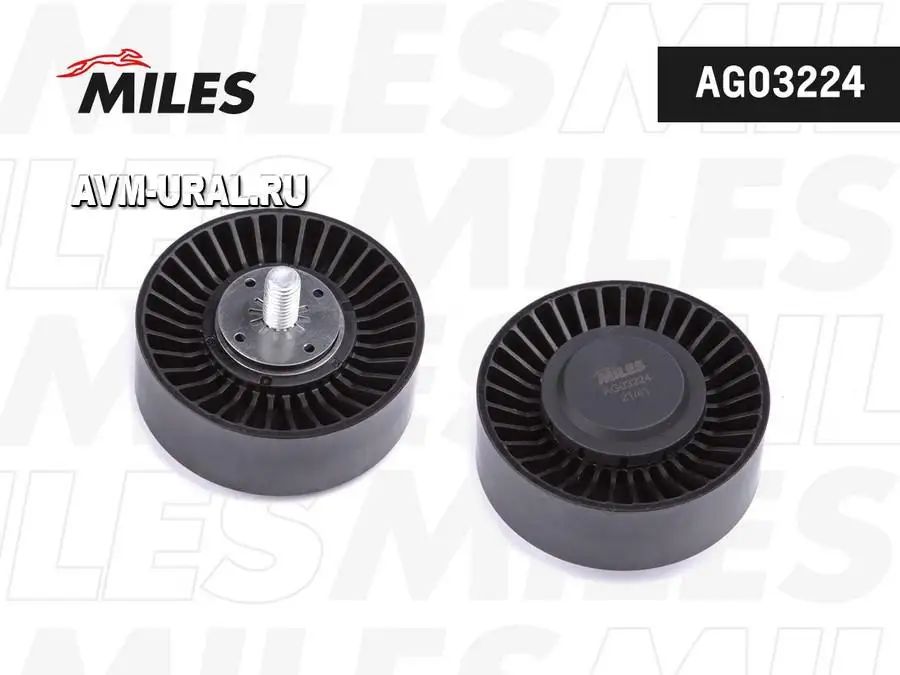 MILES Ролик натяжителя BMW E81/E87/E91/E92 2.0i/3.5i 04- поликлиновой ремень