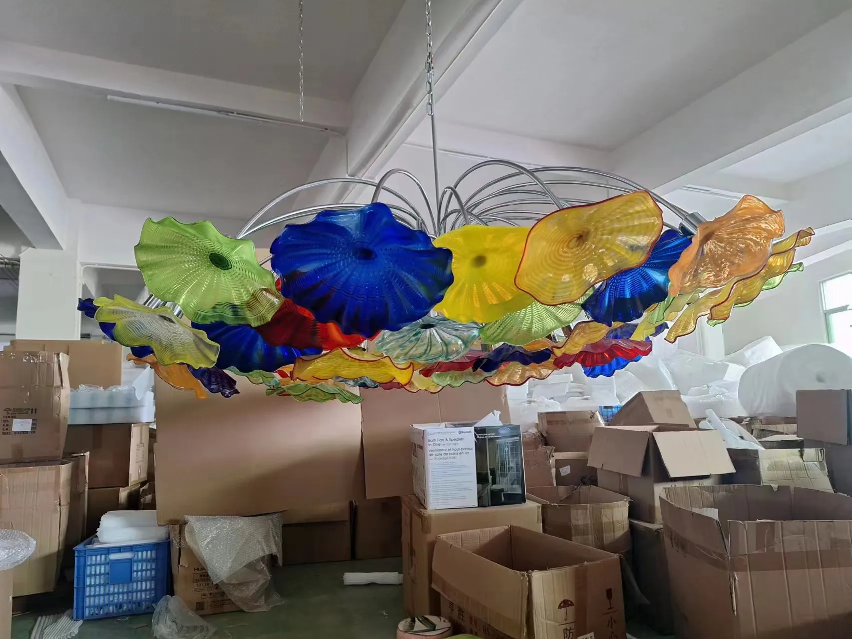 Люстры Longree Branch муранские красочные цветы осень люстра из дутого стекла ручной