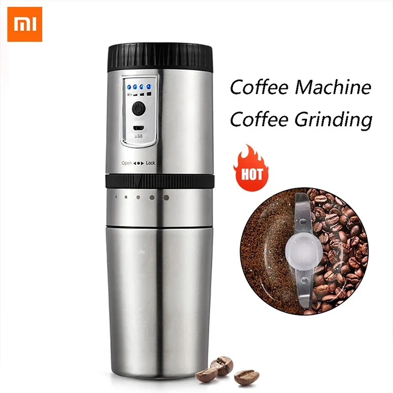 For Car Multifunction Mini Espresso Coffee Machine Electric 