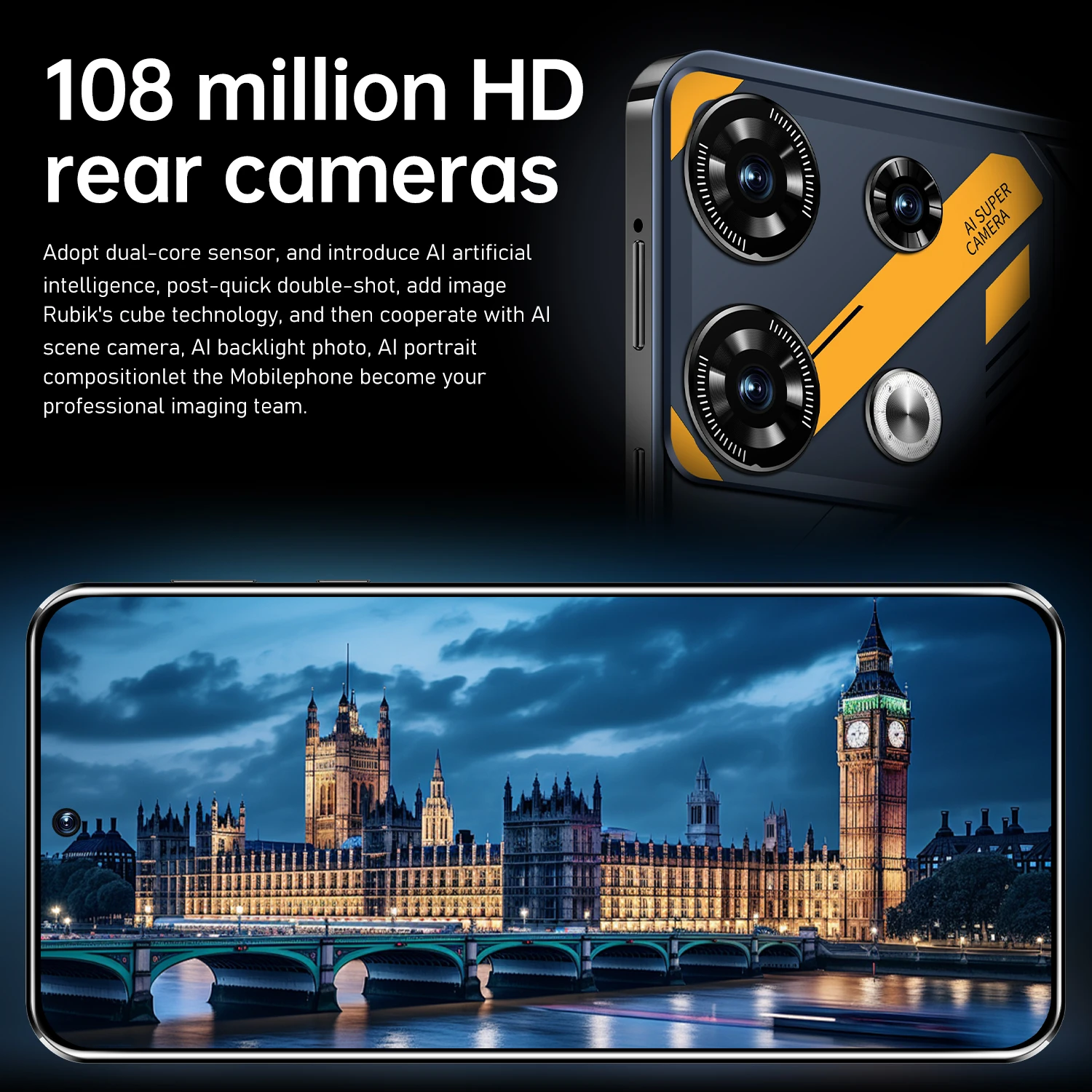 Смартфон GT10 Pro 7 3-дюймовый полноэкранный 4G/5G глобальная версия сотовый телефон 16