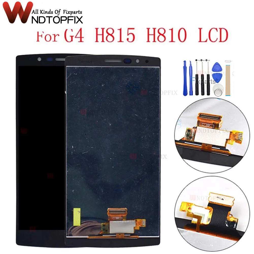 ЖК-дисплей 5,5 дюйма для LG G4 H815 H812, ЖК-дисплей с рамкой Pantalla, запасные части для LG G4 LCD
