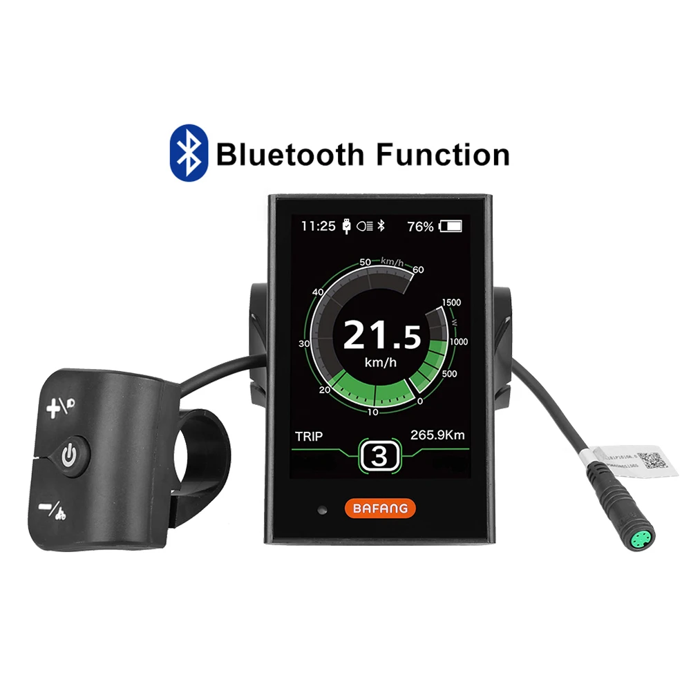 Оригинальный дисплей BAFANG для электровелосипеда DPC181 Bluetooth DPC18 - Цена: 8115.92