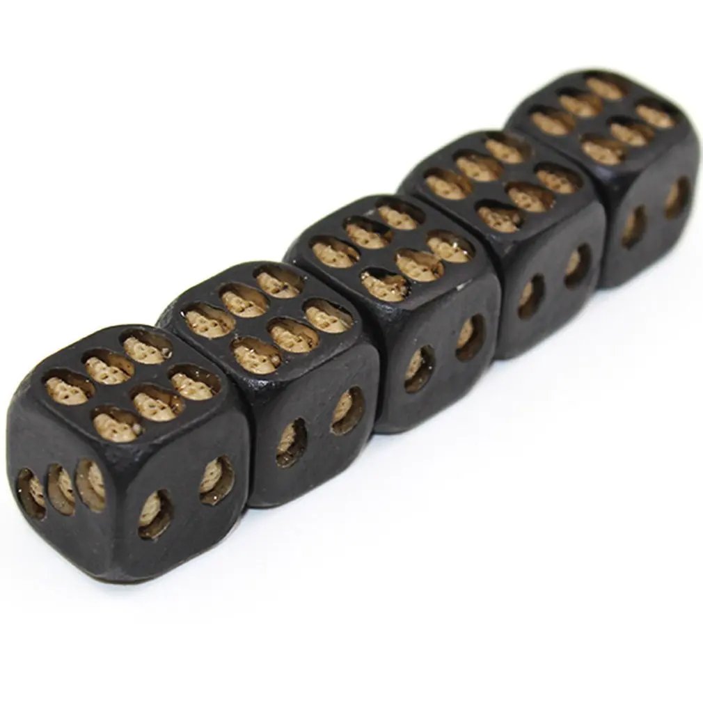 

5Pcs Creative Skull Bones Dice Six Sided Skeleton Club Pub Party Game Toys Resin Dice Kids Adults Toy