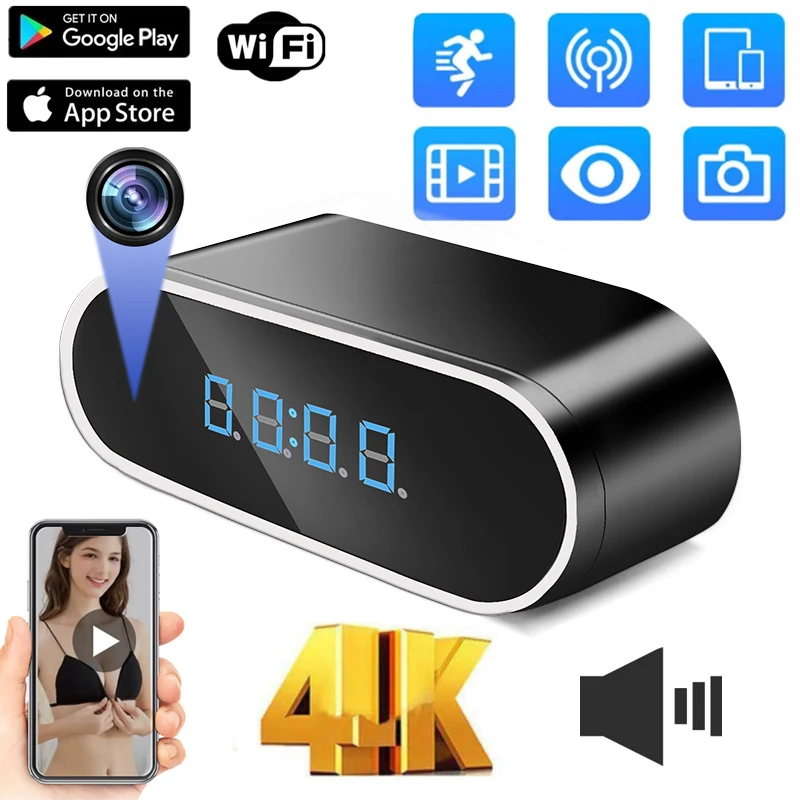 

Мини-камера видеонаблюдения с поддержкой Wi-Fi, 1080P