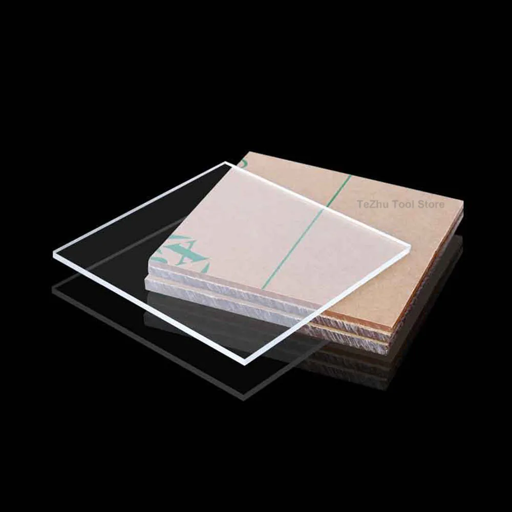 Прозрачный пластиковый лист акриловая доска органическое стекло