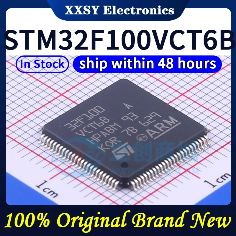 STM32F100C4T6B STM32F100C8T6B STM32F100C6T6B STM32F100R8T6B STM32F100RBT6B STM32F100RCT6B STM32F100VCT6B Новый
