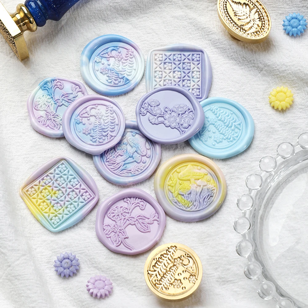 

Sealing Wax Stamp Head DIY Scrapbooking Wedding Invitations Photo Album Dedicated Seal Stamp Replace Head DIY Craft Gifts