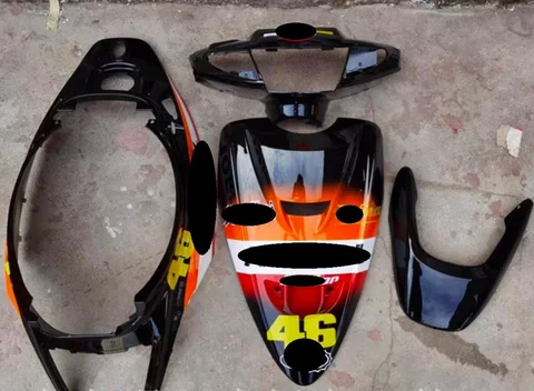 Корпус Yamaha Jog ZR,  пластик ямаха джог зр, обтекатели ямаха джог.