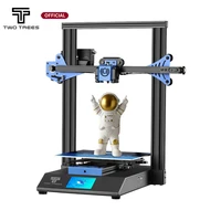 twotrees 3d printer blu 3 v2 i3 printer with dual drive extruder 235x235mm 3d diy kit 3 5 inch color touch screen facesheild