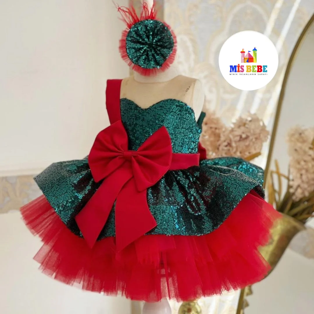 Christmas Dress 1st birthday Baby Girl Dress Lace Girl Dress Lace Flower Girl Dress Toddler Infant Party Dress