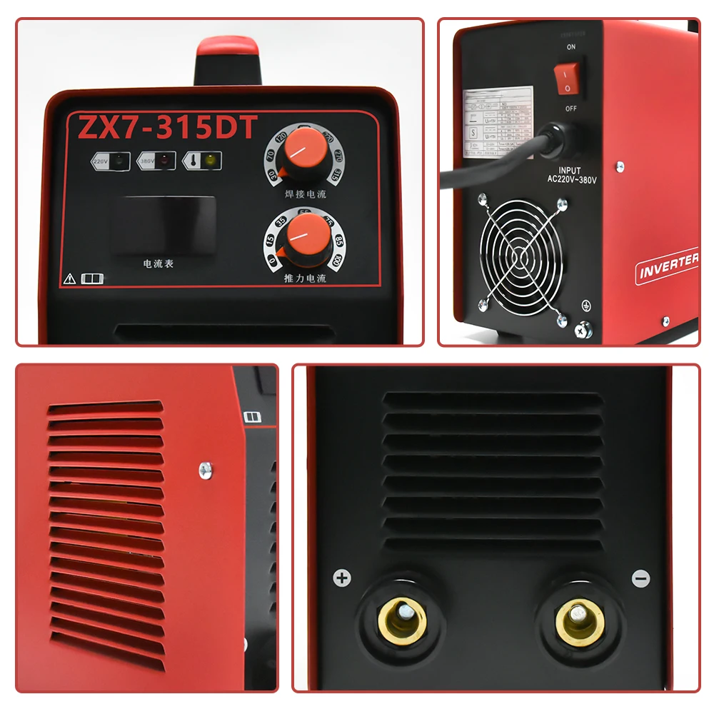 MMA сварочный портативный мини-инвертор дуговой Электрический аппарат 220 В для