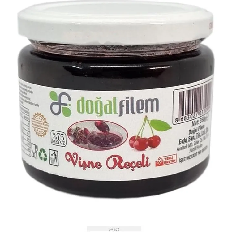Doğal Filem Вишневое варенье 350 г