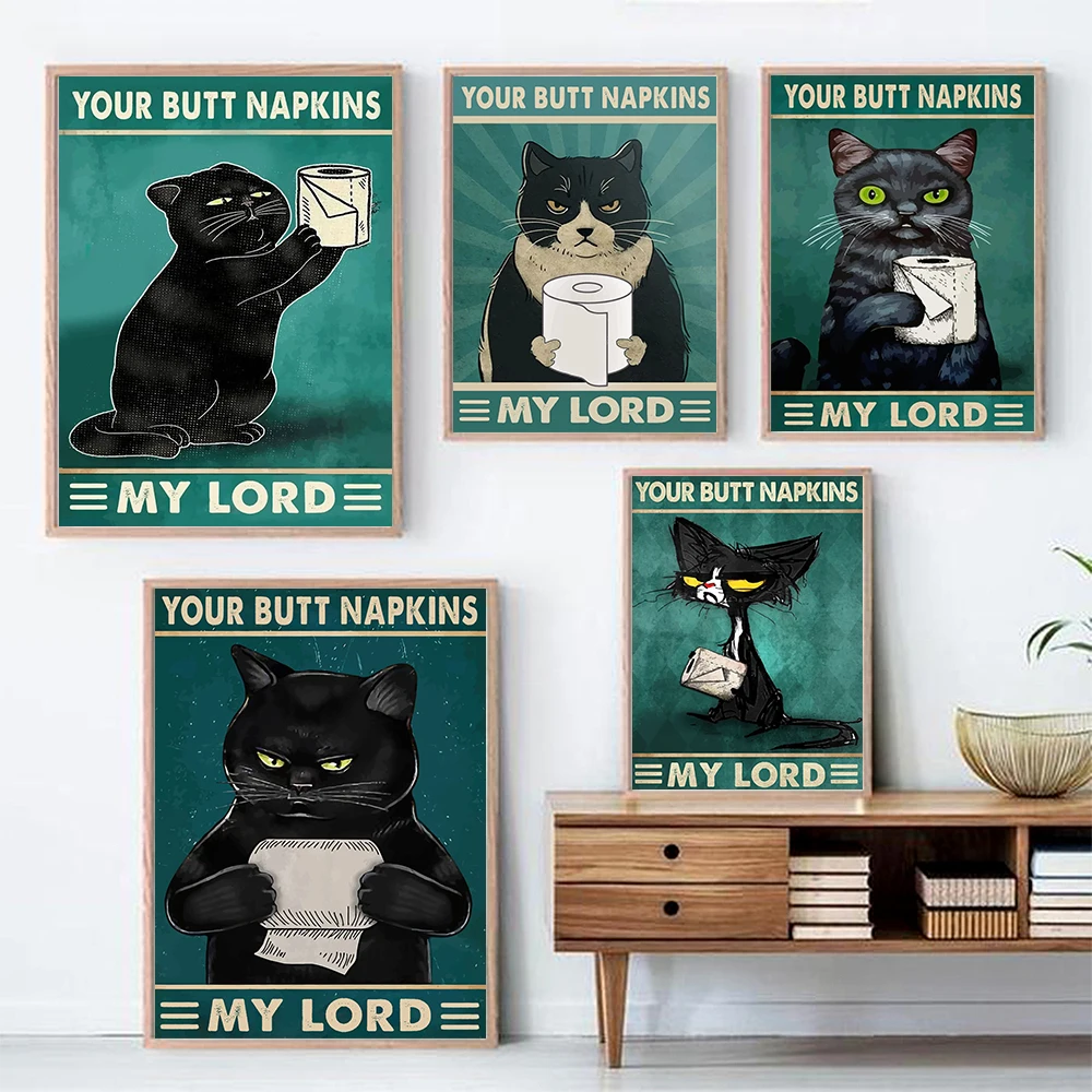 Бумажные салфетки My Lord с вашими ягодицами плакаты принтами Милый Постер