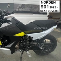 for husqvarna norden 901 2022 motorcycle seat cover seat protect cushion 3d mesh fabric saddle seat cover seat protect cushion
