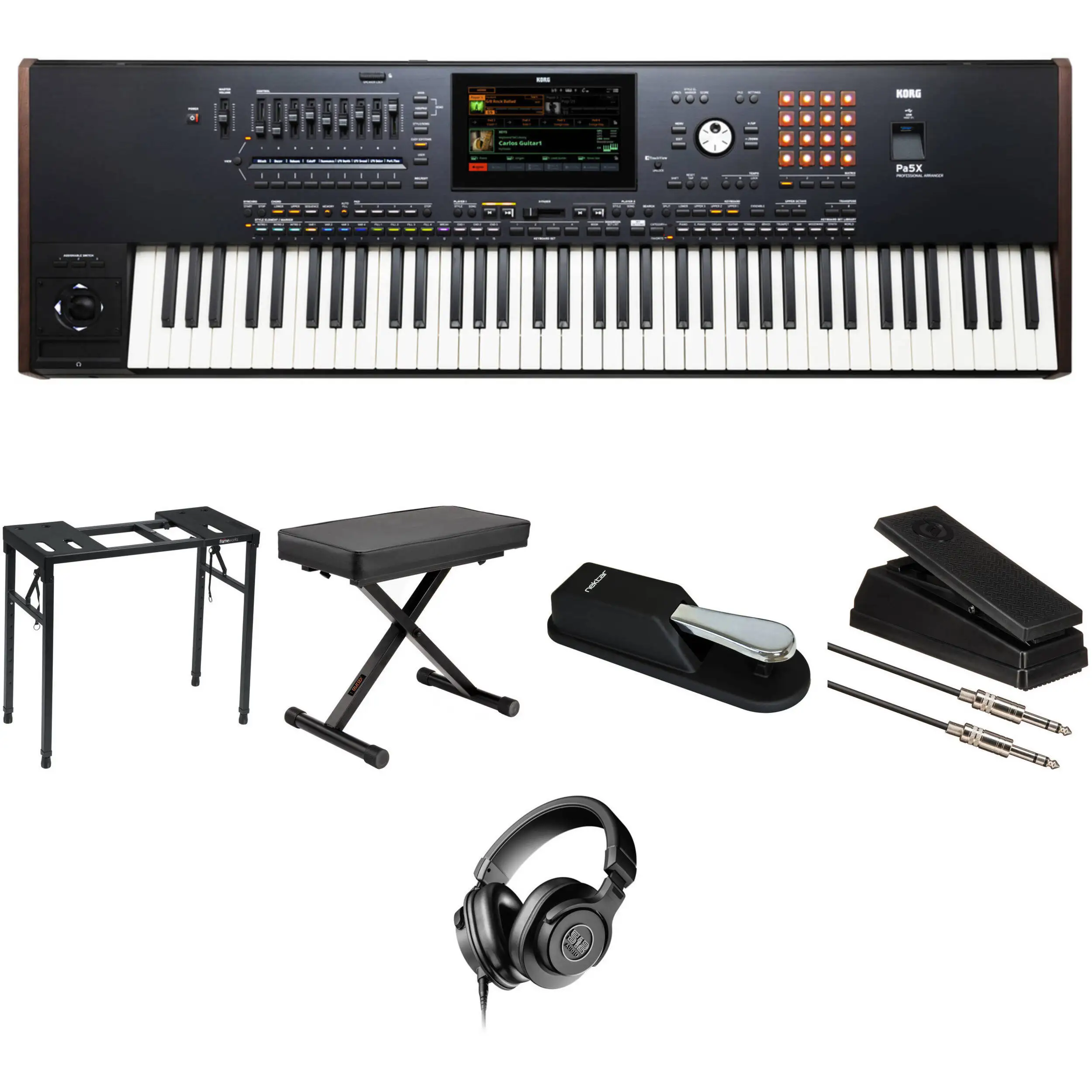 

Большая скидка, распродажа, профессиональная клавиатура Korg Pa5x-76-Key