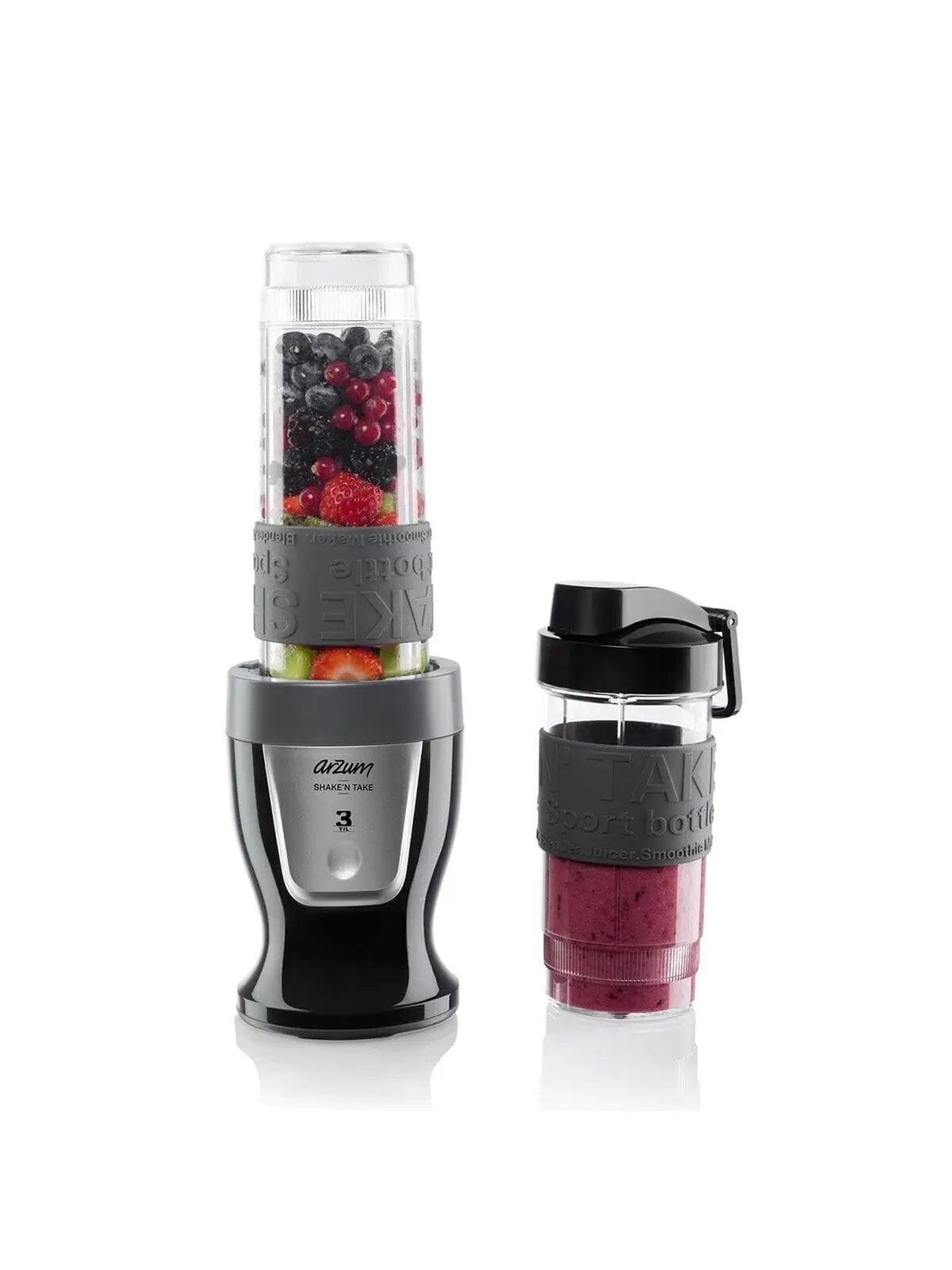 

Blender Take Personal Smoothie Blender 300 W Desire Ar1032 Home And Kitchen Tools Convenient 2 Piece Set
